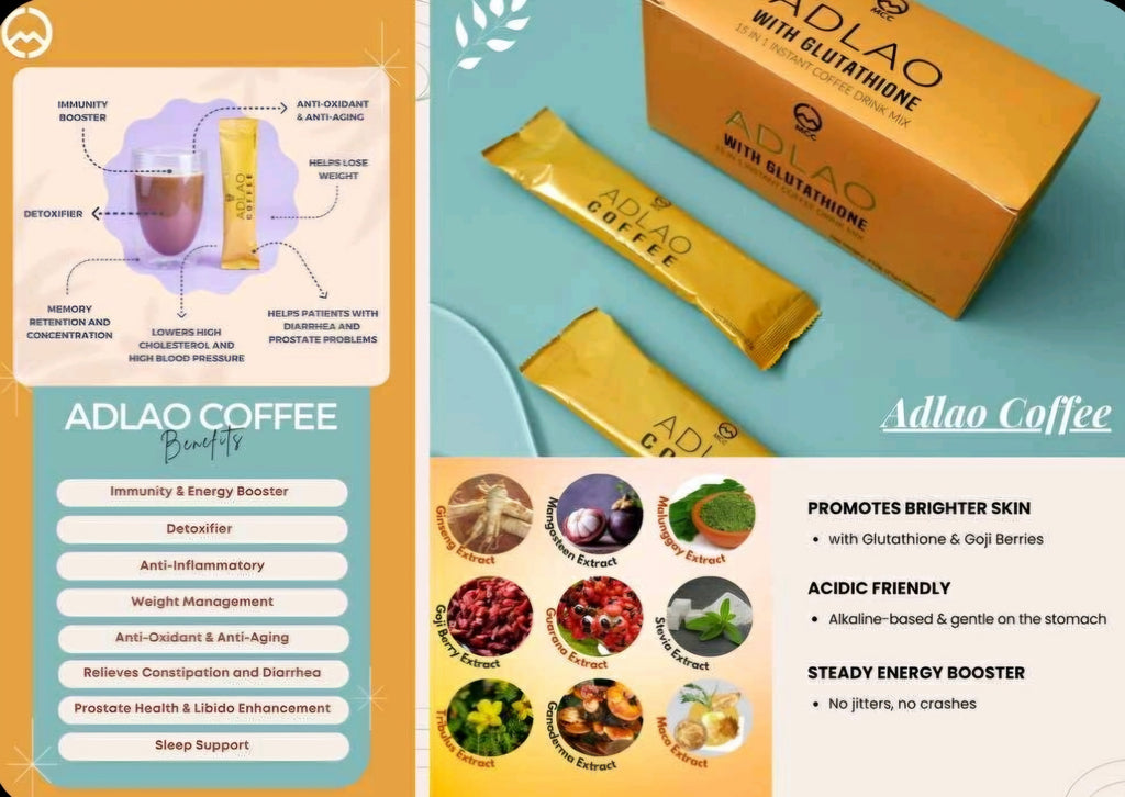 Best Seller! ADLAO COFFEE 10 SACHETS PER BOX