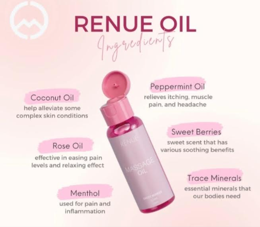 Best Seller! RENUE MASSAGE OIL 75ML
