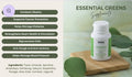 BEST SELLER!!! ESSENTIAL GREENS 60 CAPS